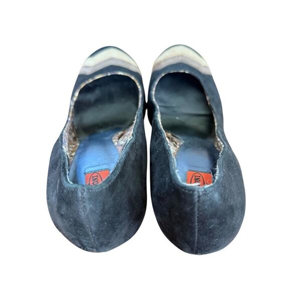 Missoni for Target Black Suede Round Toe Block High Heels Pumps Shoes sz 8.5 - Picture 10 of 16